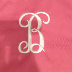 BLOOPER BAG: Monogrammed Weekend Bag
