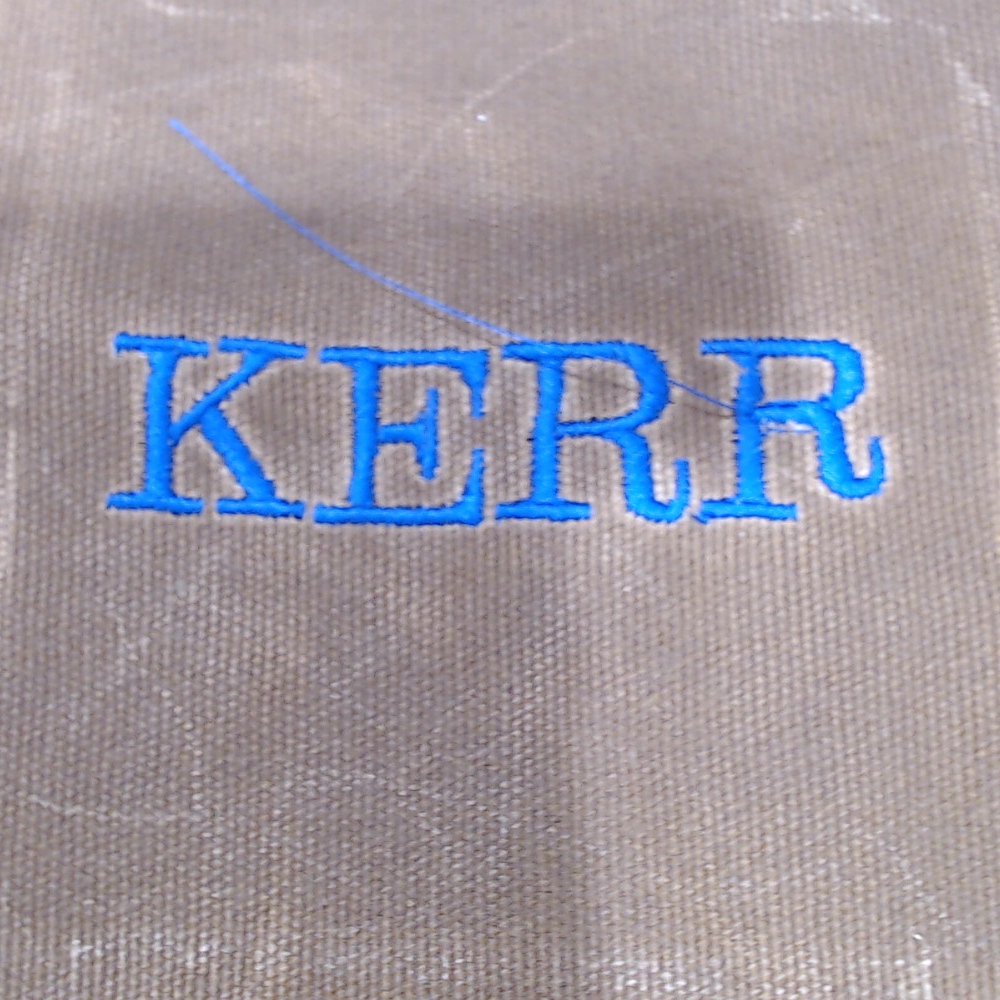 BLOOPER ACCESSORY: Personalized Waxed Canvas Cooler
