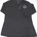 BLOOPER CLOTHING: Monogrammed Henley