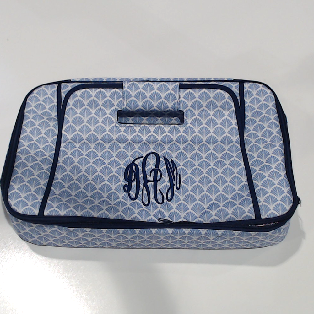 BLOOPER ACCESSORY: Monogrammed Casserole Carrier