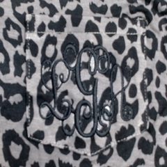 BLOOPER CLOTHING: Monogrammed Tunic Shirt