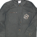 BLOOPER CLOTHING: Monogrammed Shirt Jacket