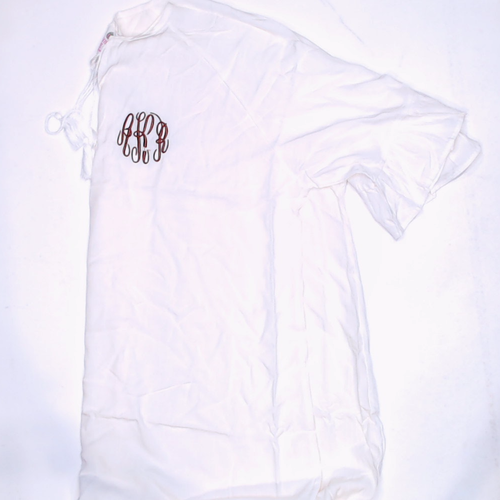 BLOOPER SWIM: Monogrammed Cover Up