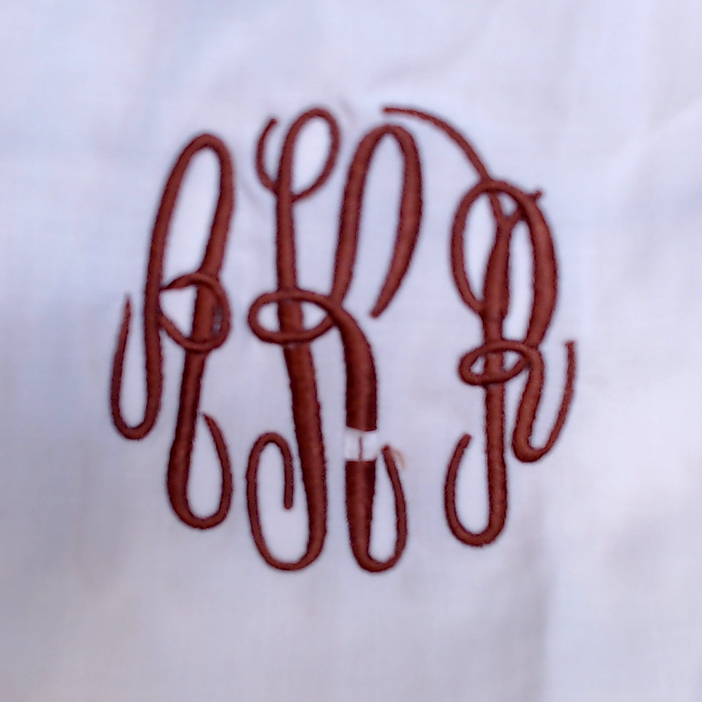 BLOOPER SWIM: Monogrammed Cover Up