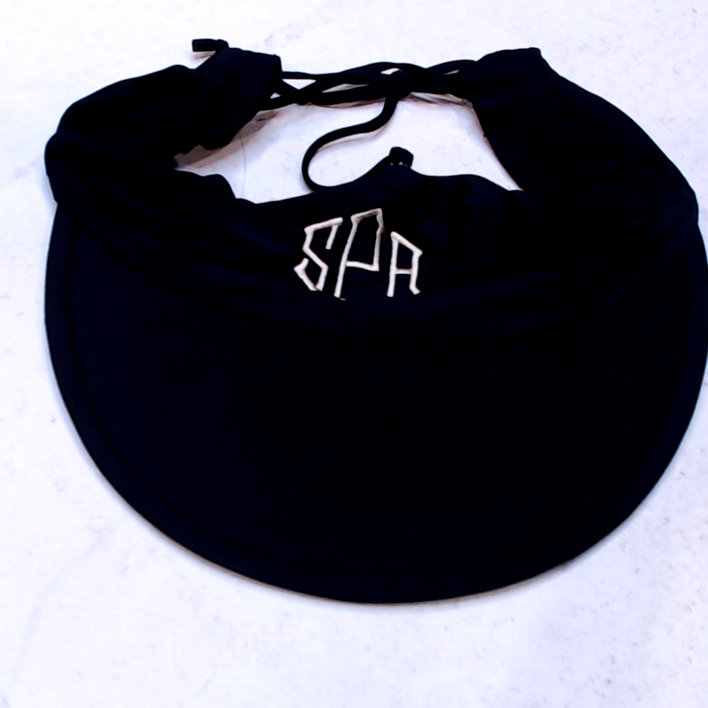 BLOOPER SWIM: Monogrammed Swim Visor