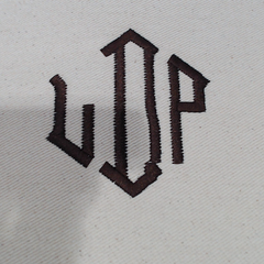 BLOOPER BAG: Monogrammed Vintage Weekender