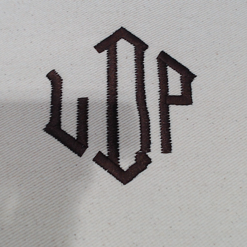 BLOOPER BAG: Monogrammed Vintage Weekender