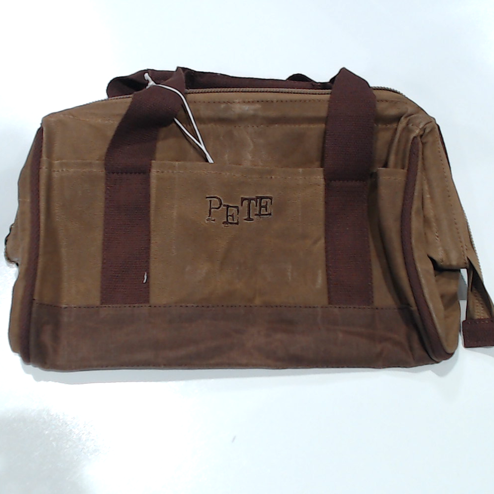 BLOOPER BAG: Personalized Waxed Canvas Tool Bag