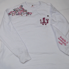BLOOPER CLOTHING: Personalized Faith Sweatshirt