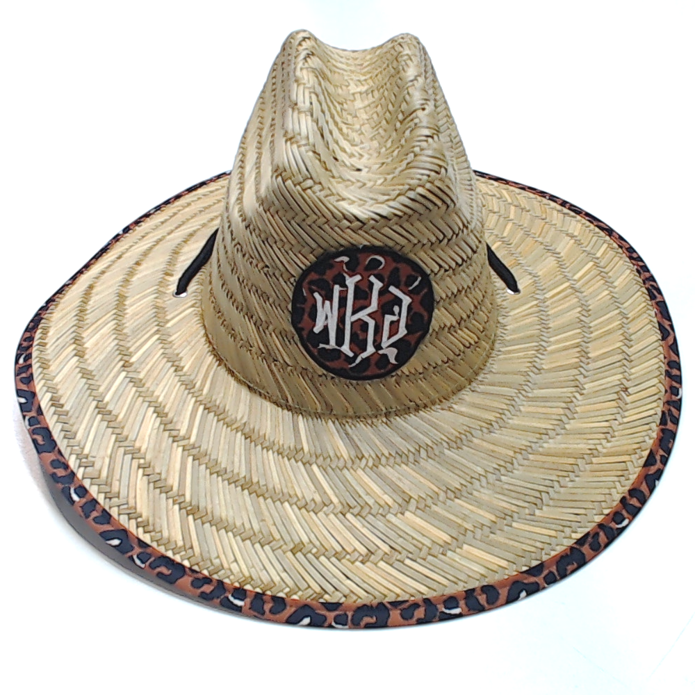 BLOOPER ACCESSORY: Monogrammed Straw Hat