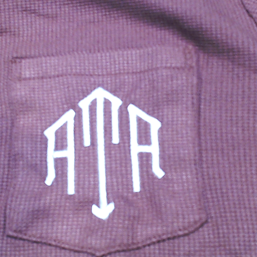 BLOOPER CLOTHING: Monogrammed Waffle Dress