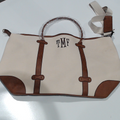BLOOPER BAG: Monogrammed Vintage Weekender