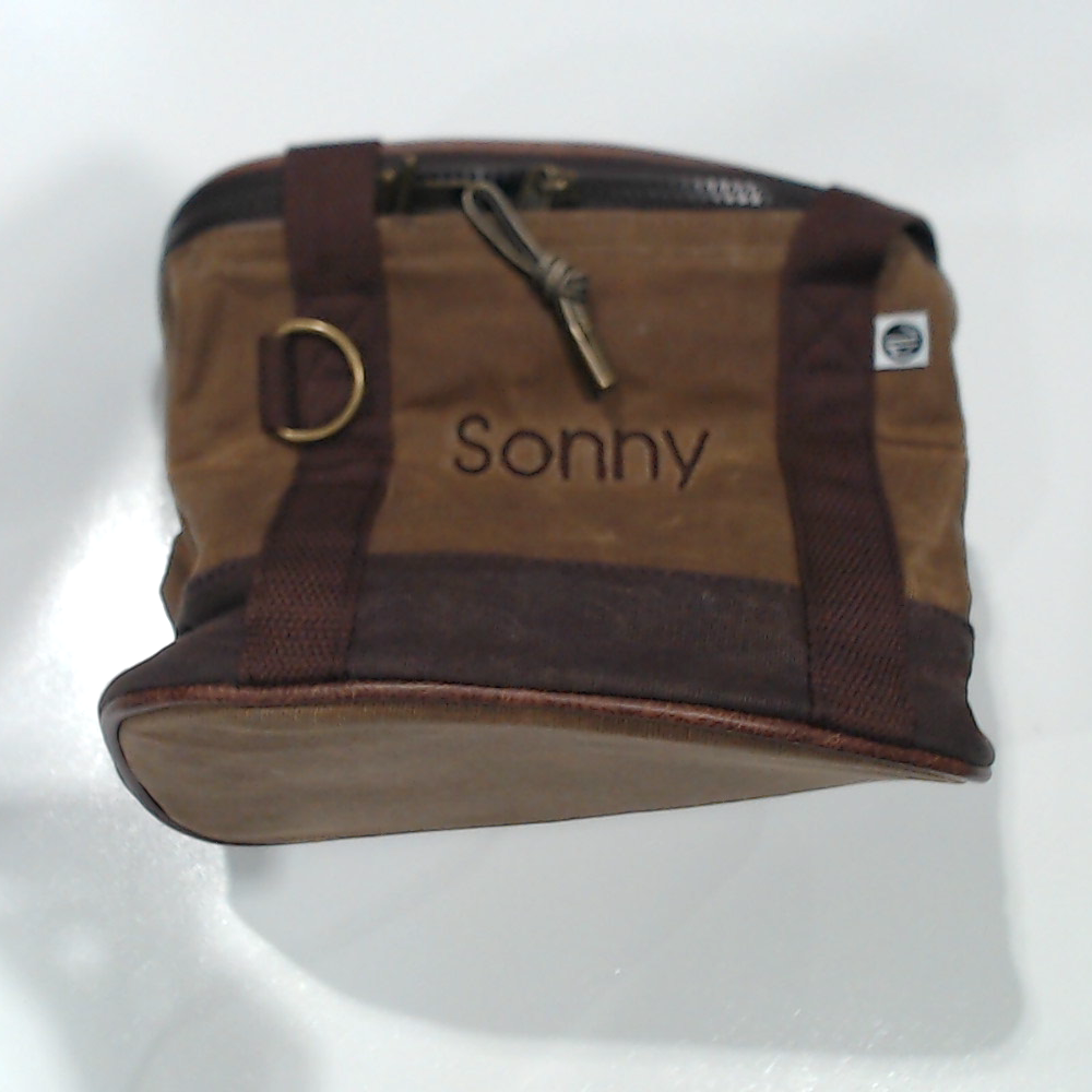 BLOOPER ACCESSORY: Personalized Waxed Canvas Small Cooler