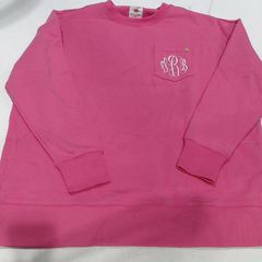 BLOOPER CLOTHING: Monogrammed Crewneck Sweatshirt