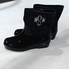 BLOOPER SHOES: Monogrammed Rain Boots