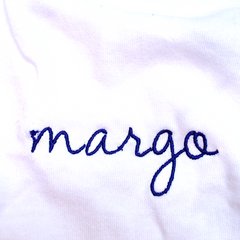 BLOOPER KIDS: Monogrammed Baby Bib