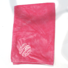 BLOOPER ACCESSORY: Monogrammed Baby Blanket