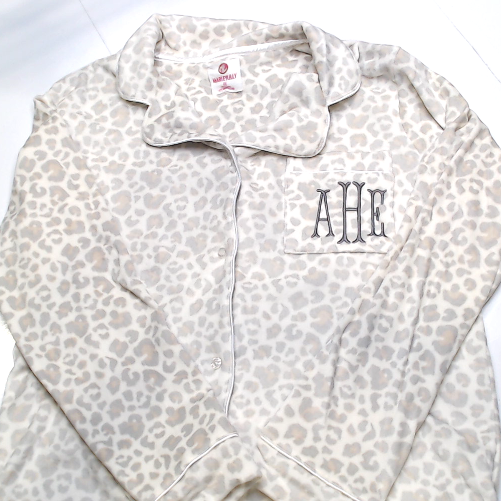 BLOOPER CLOTHING: Monogrammed Pajama Top