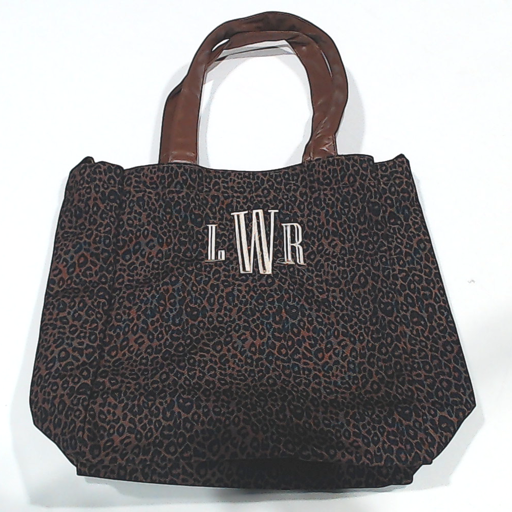 BLOOPER BAG: Monogrammed Canvas Bag