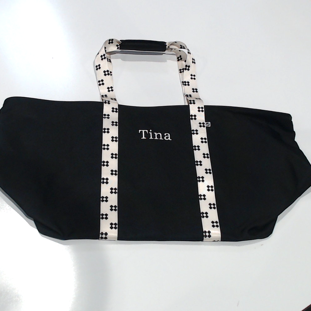 BLOOPER BAG: Monogrammed Extra Large Tote Bag