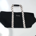 BLOOPER BAG: Monogrammed Extra Large Tote Bag