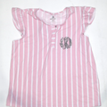 BLOOPER CLOTHING: Monogrammed Ruffle Top