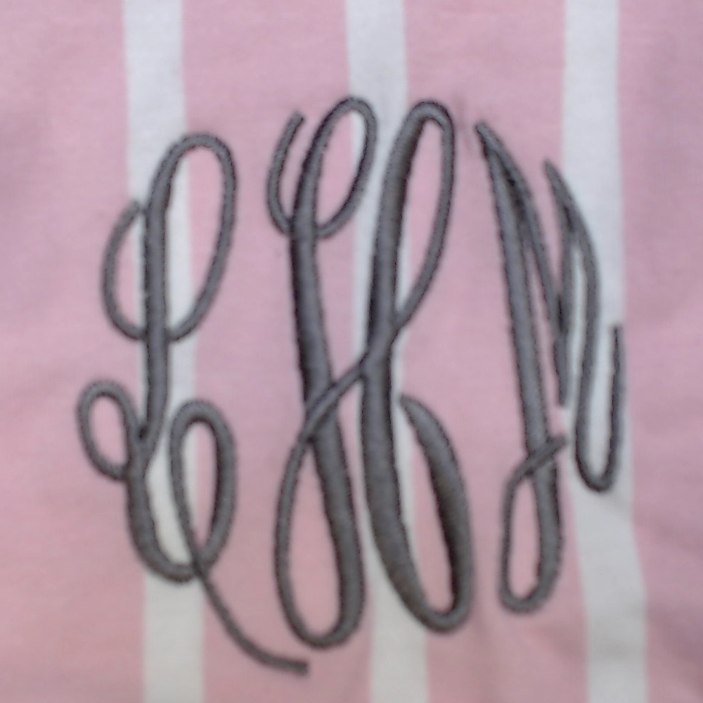 BLOOPER CLOTHING: Monogrammed Ruffle Top