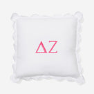 Delta Zeta Pillow Sham | White