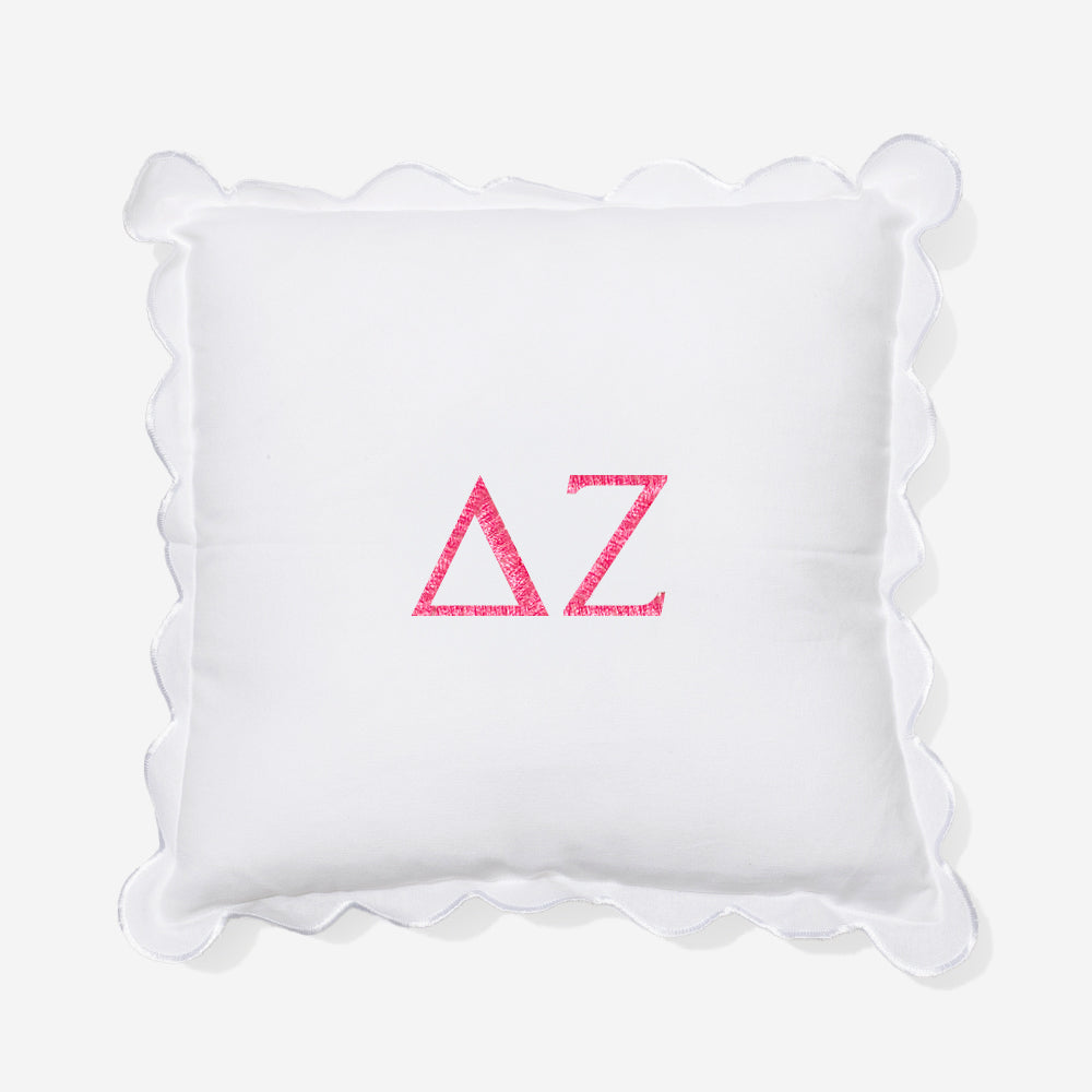 Delta Zeta Pillow Sham | Custom Sorority Decorative Pillow