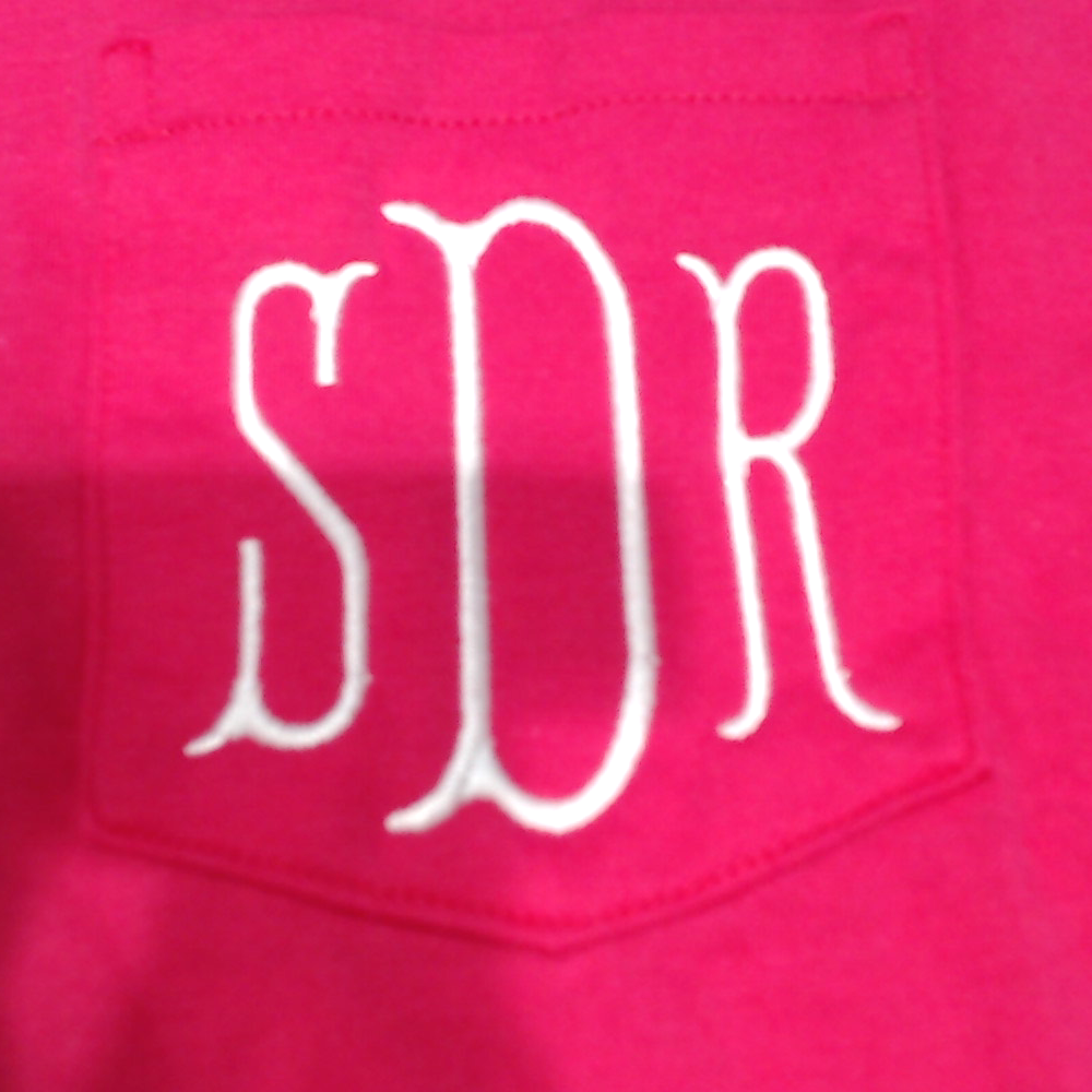 BLOOPER CLOTHING: Monogrammed Long Sleeve Shirt