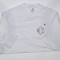 BLOOPER CLOTHING: Monogrammed Crewneck Sweatshirt