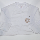 BLOOPER CLOTHING: Monogrammed Crewneck Sweatshirt