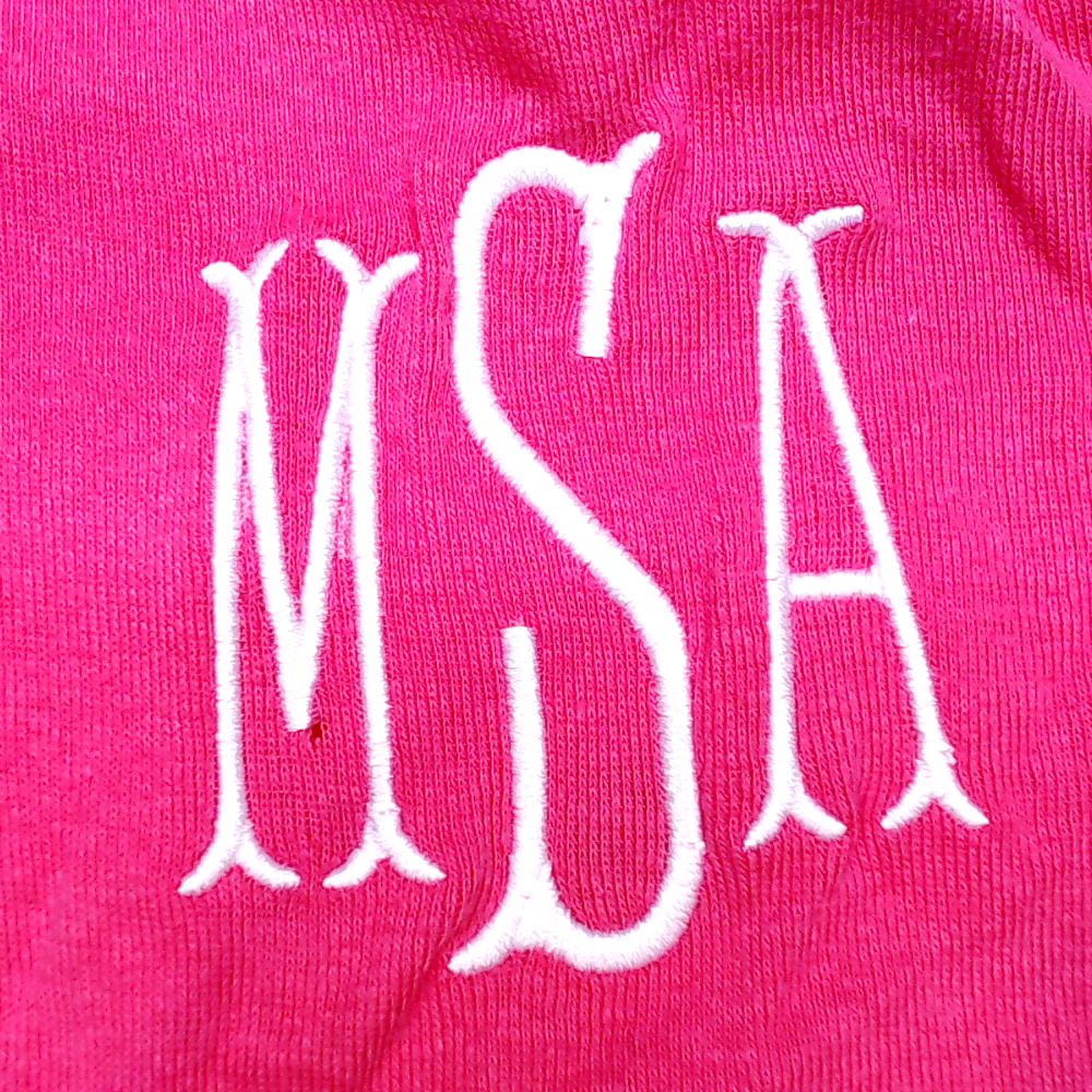 BLOOPER KIDS: Monogrammed Baby Short Sleeve Bodysuit