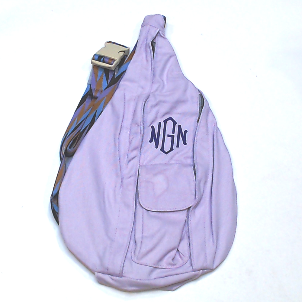 BLOOPER BAG: Monogrammed Sling Pack