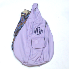 BLOOPER BAG: Monogrammed Sling Pack