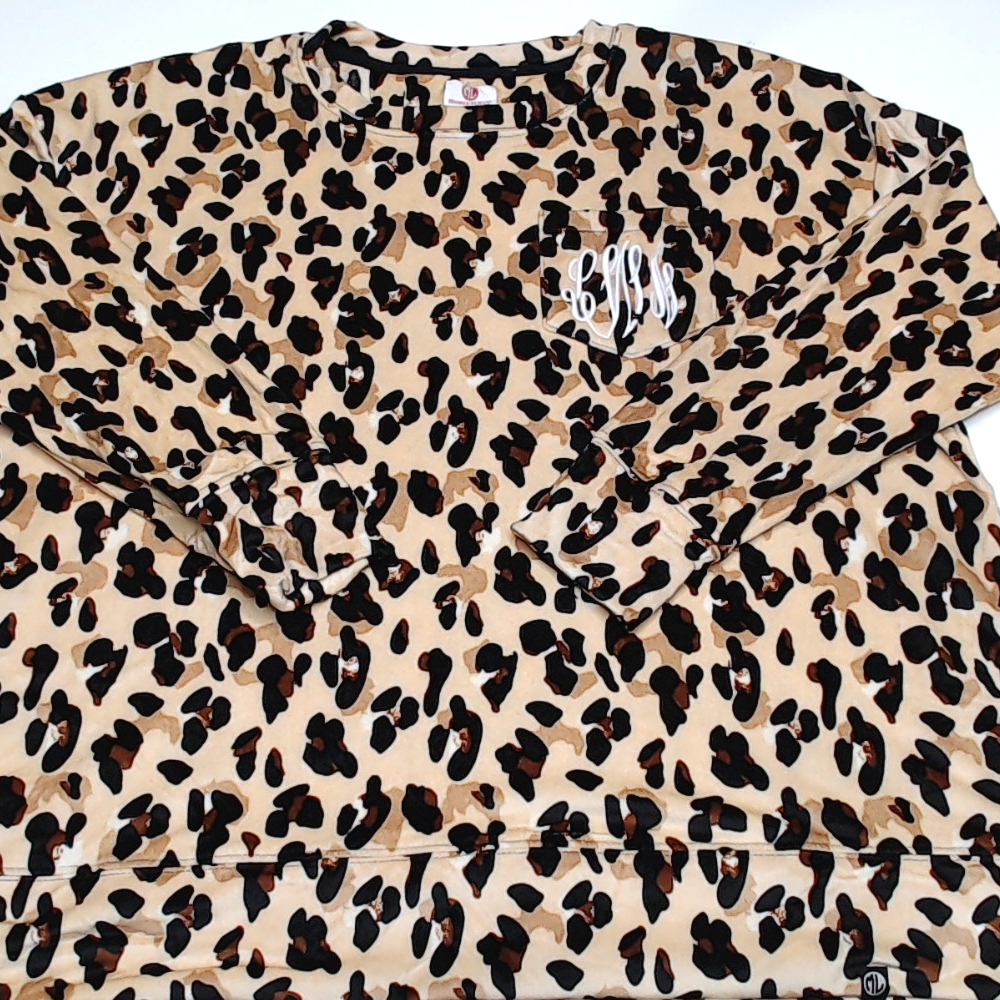 BLOOPER CLOTHING: Monogrammed Softspun Sweatshirt