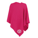 Monogrammed Kids Poncho | Hot Pink