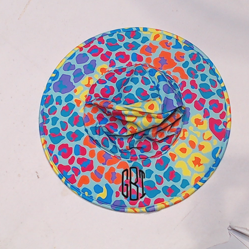 BLOOPER KIDS: Monogrammed Baby Sun Hat