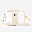 Vanderbilt Commodores Clear Stadium Crossbody Bag | Bone
