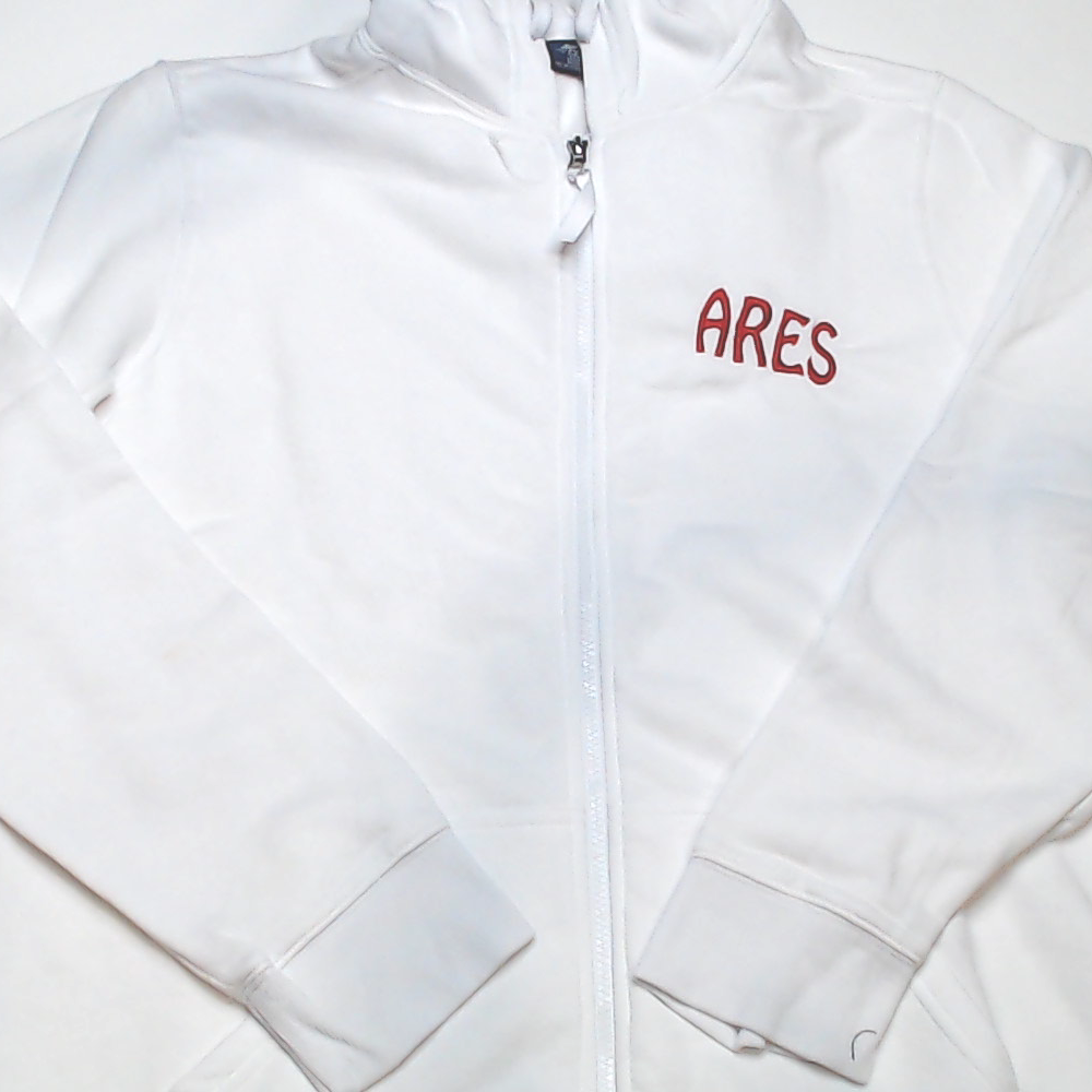 BLOOPER CLOTHING: Monogrammed Hooded Sweatshirt Jacket
