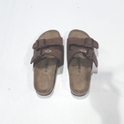 BLOOPER SHOES: Monogrammed Double Strap Sandals
