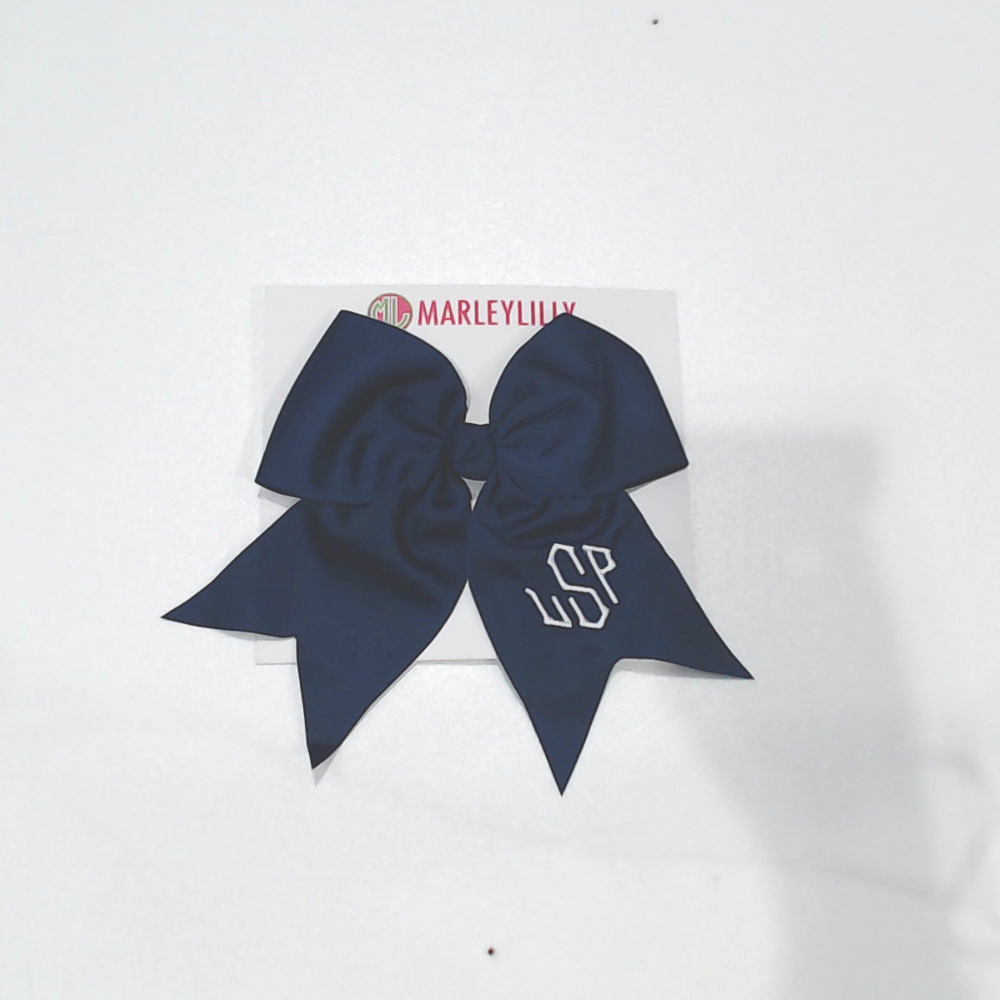 BLOOPER ACCESSORY: Monogrammed Girls Hair Bow