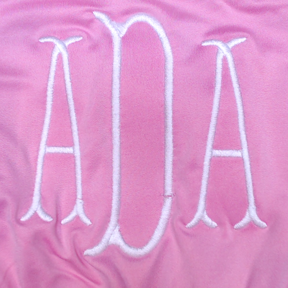 BLOOPER SWIM: Monogrammed Beach Cover Up