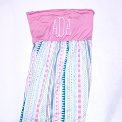 BLOOPER SWIM: Monogrammed Beach Cover Up