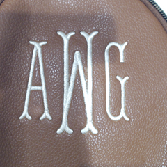 BLOOPER BAG: Monogrammed Sling Bag