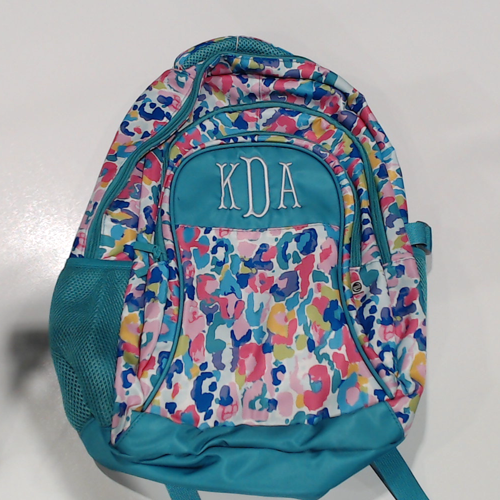 BLOOPER KIDS: Monogrammed Backpack