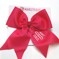 BLOOPER KIDS Monogrammed Girls Hair Bow