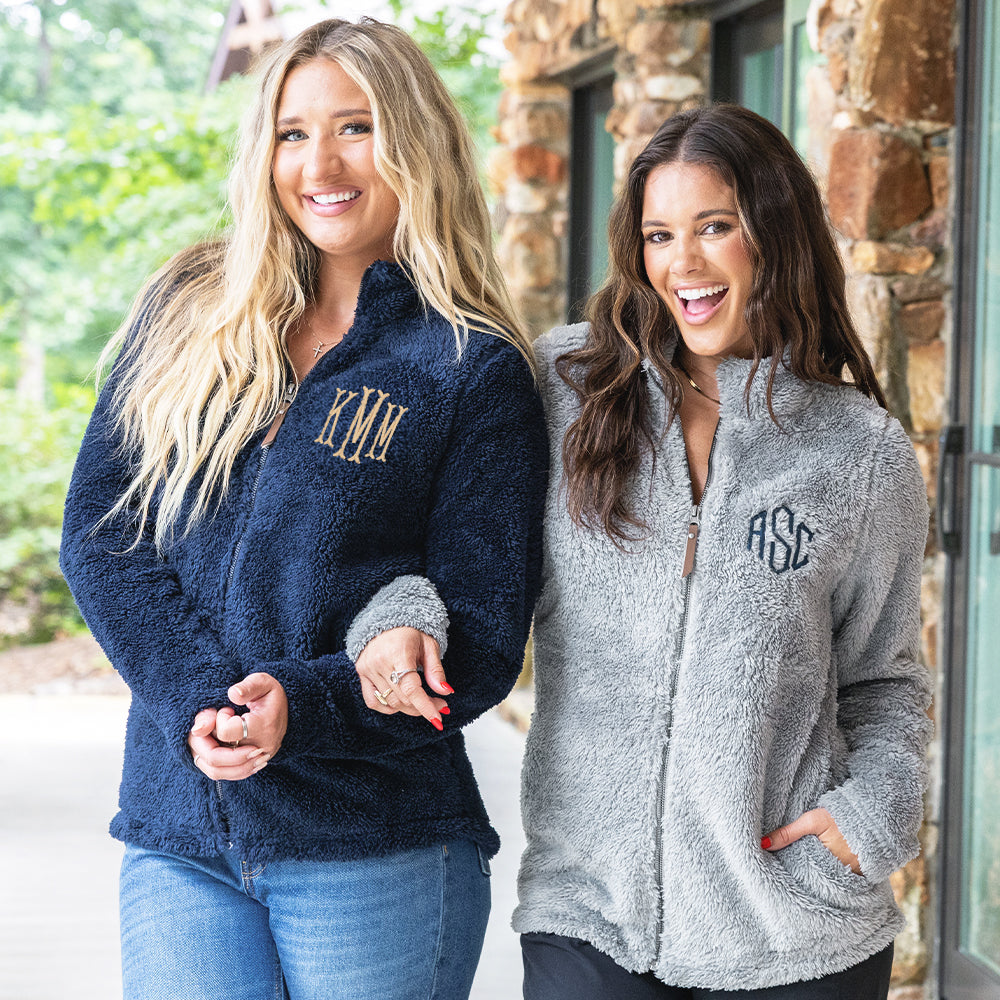 duo fleece full zip jackets