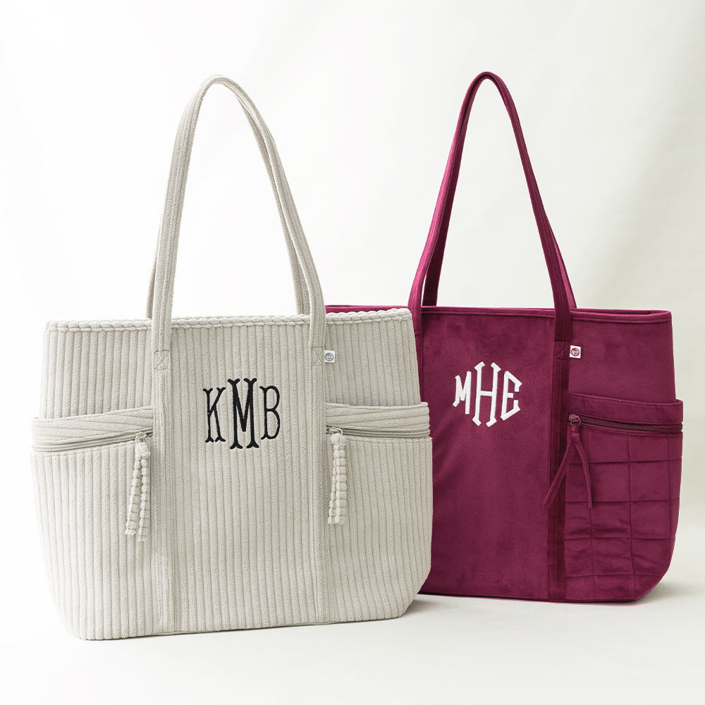 duo pocket tote bag