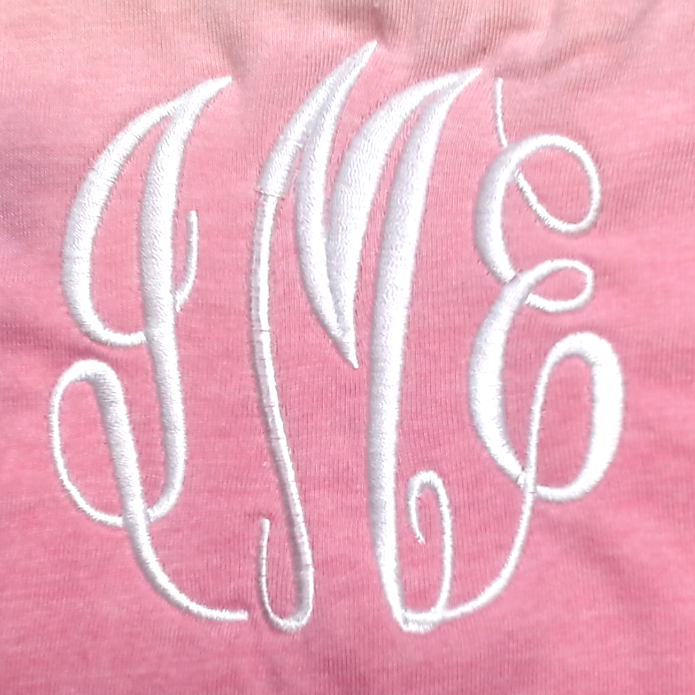 BLOOPER SWIM: Monogrammed Dip Dye Cover Up